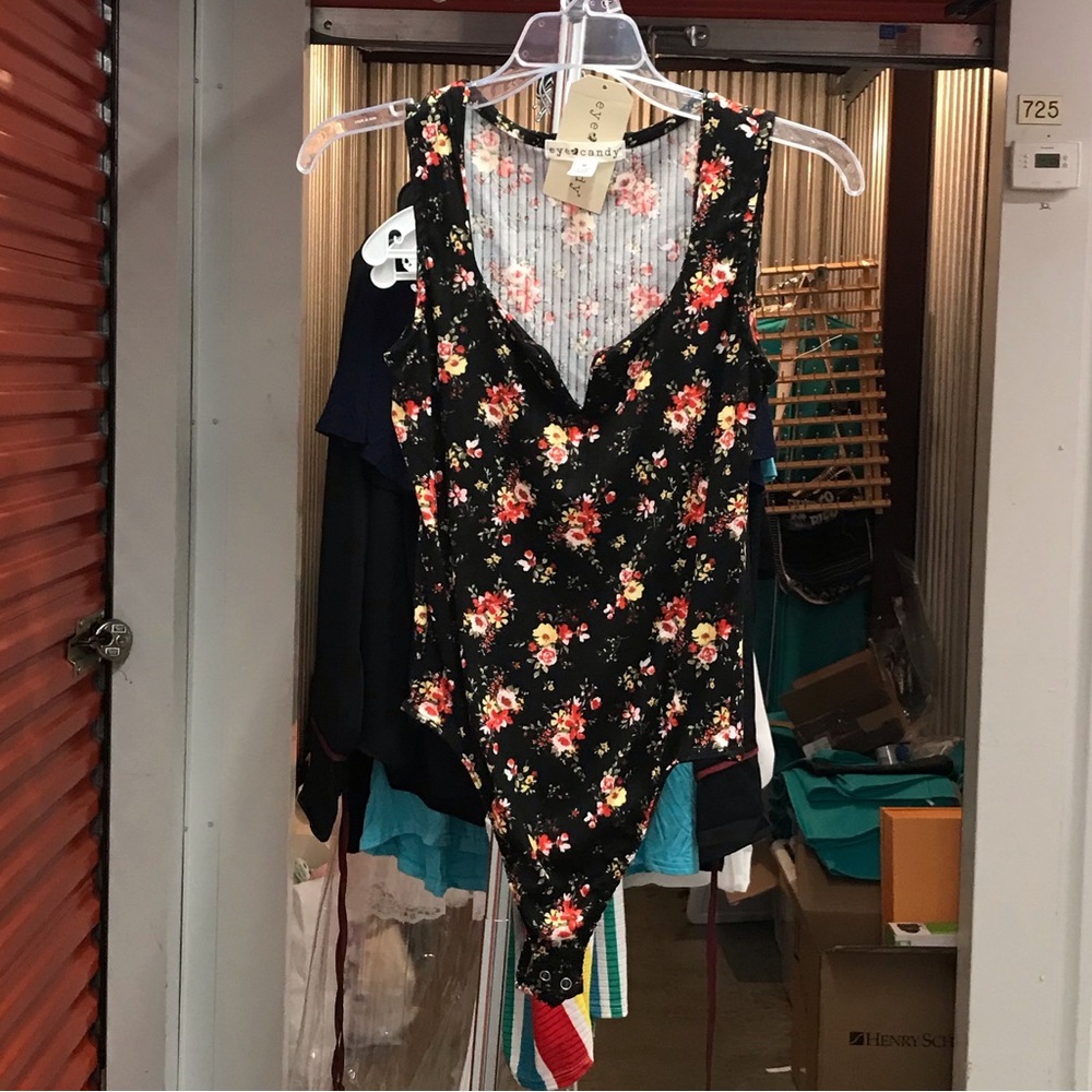 Floral Leotard